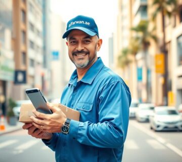 أرقام مندوب توصيل في الامارات