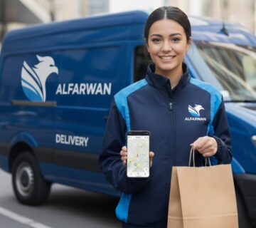 خدمة توصيل من دبي إلى أبوظبي مع سيارة توصيل الفاروان