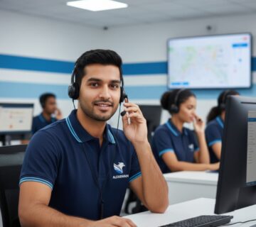 مندوب توصيل في دبي