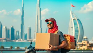 أفضل مندوب توصيل دبي