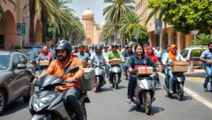 تجارب العملاء مع خدمات التوصيل في العين