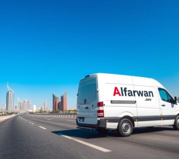 توصيل من الشارقة الى ابوظبي - خدمة شركة الفروان السريعة